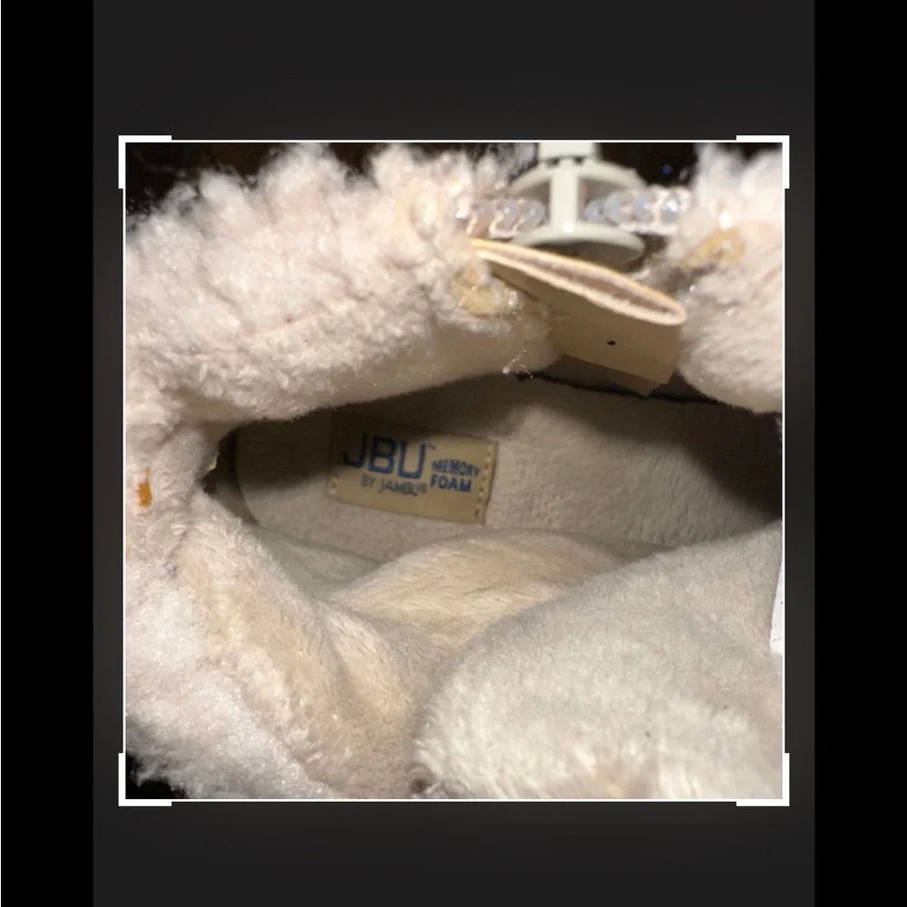 JBU‎ Jambu Women's Cream Winter Boots size 7.5 water resistant